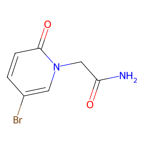 2-(5-Bromo-2-oxopyridin-1(2H)-yl)acetamide structure
