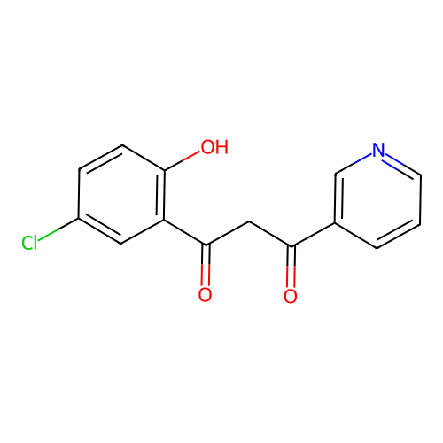 1-(5-Chloro-2-hydroxyphenyl)-3-pyridin-3-ylpropane-1,3-dione structure
