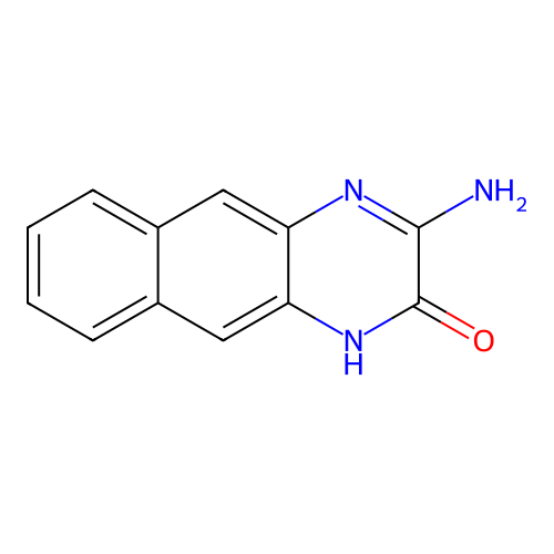 3-amino-1H-benzo[g]quinoxalin-2-one structure
