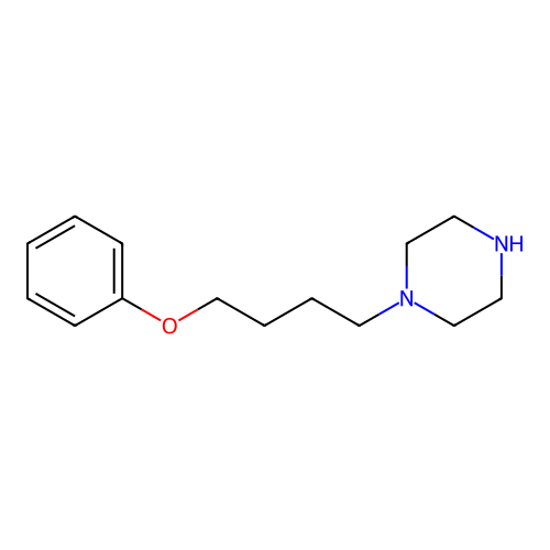 1-(4-Phenoxybutyl)piperazine structure