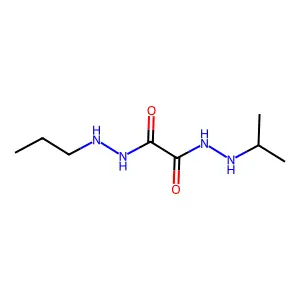 草酸双(2-异丙基酰肼) structure
