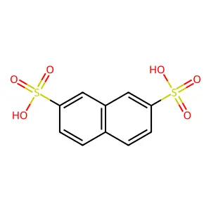 2,7-Naphthalenedisulfonic acid structure
