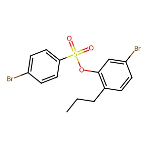 Phosphoric acid, 2,2-dichloroethenyl dihexyl ester structure
