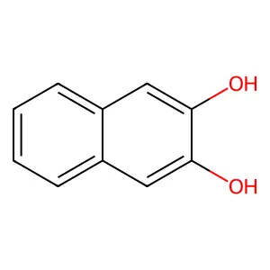 2,3-Dihydroxynaphthalene structure