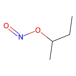 1-Methylpropyl nitrite structure