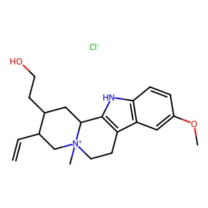 10-Methoxycorynantheol-alpha-methochloride structure
