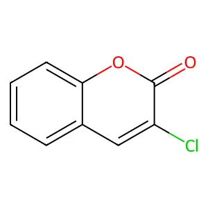 3-Chlorocoumarin structure