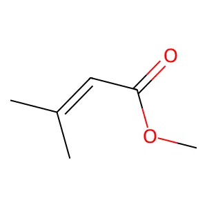 Methyl 3-methyl-2-butenoate structure