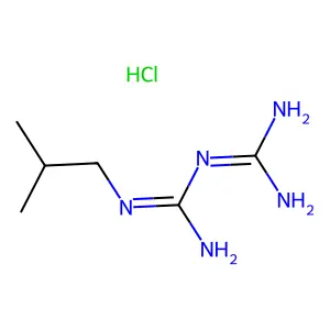 1-异丁基双胍盐酸盐 structure