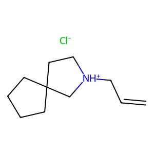 2-Azaspiro(4.4)nonane, 2-allyl-, hydrochloride structure