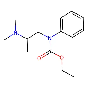 Carbanilic acid, N-(2-(dimethylamino)propyl)-, ethyl ester structure