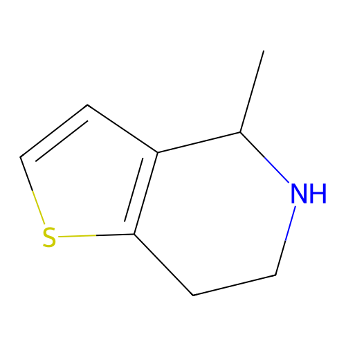 4-Methyl-4,5,6,7-tetrahydrothieno[3,2-c]pyridine structure