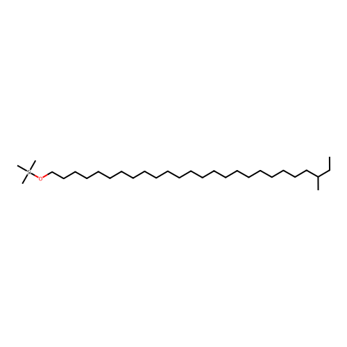 Silane, trimethyl[(24-methylhexacosyl)oxy]- structure