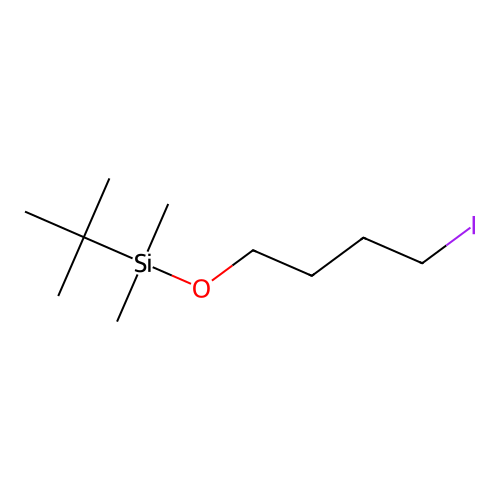 tert-Butyl(4-iodobutoxy)dimethylsilane structure