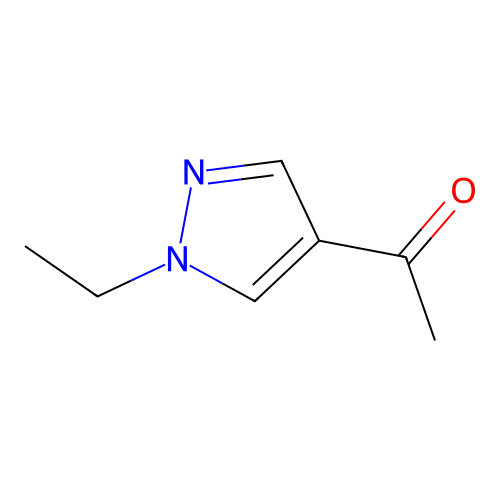 1-(1-ethyl-1H-pyrazol-4-yl)ethanone structure