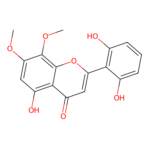 Viscidulin II structure