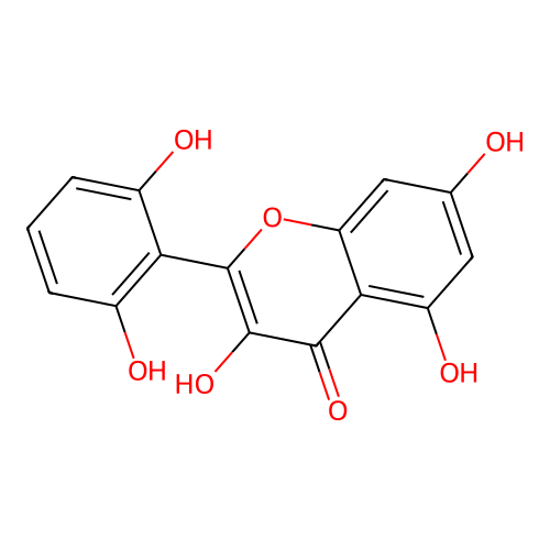 粘毛黄芩素I structure