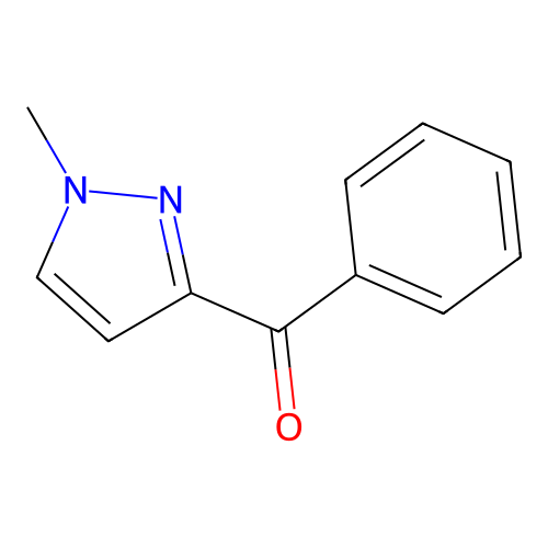(1-Methylpyrazol-3-yl)-phenylmethanone structure