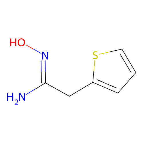 N'-Hydroxy-2-(2-thienyl)ethanimidamide structure