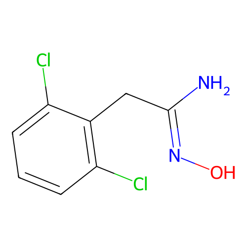 2-(2,6-Dichloro-phenyl)-N-hydroxy-acetamidine structure