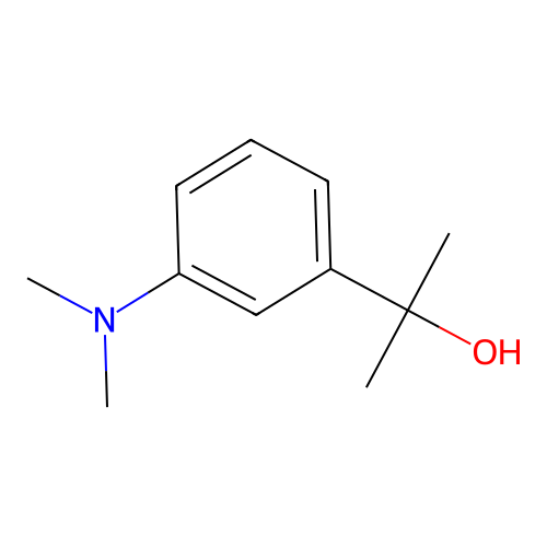 2-[3-(Dimethylamino)phenyl]propan-2-ol structure