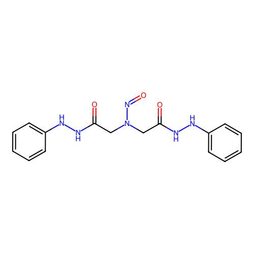 N,N-bis[2-oxo-2-(2-phenylhydrazinyl)ethyl]nitrous amide structure