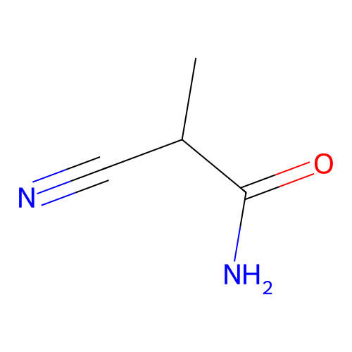 2-氰基-2-甲基乙酰胺 structure
