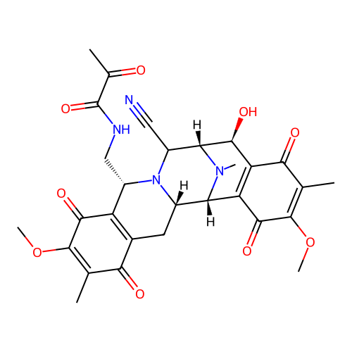Saframycin G structure