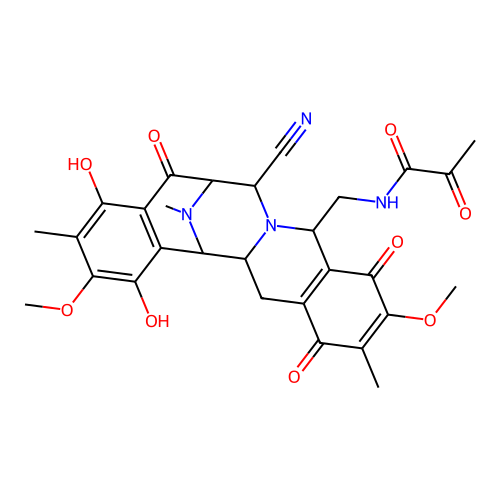 Saframycin F structure