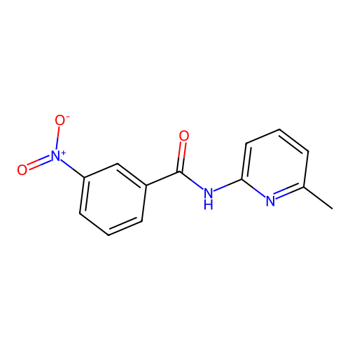 Benzamide, N-(6-methyl-2-pyridinyl)-3-nitro- structure