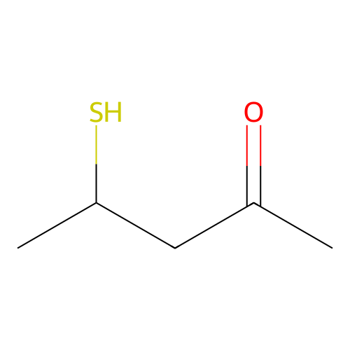 4-Mercapto-2-pentanone structure