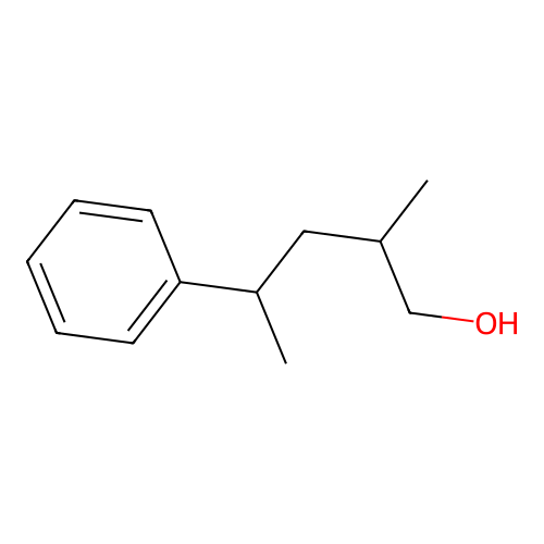 2-Methyl-4-phenyl-1-pentanol structure