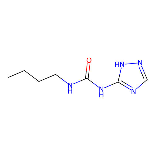 1-Butyl-3-(1h-1,2,4-triazol-5-yl)urea structure