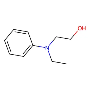 2-(N-ethylanilino)ethanol structure