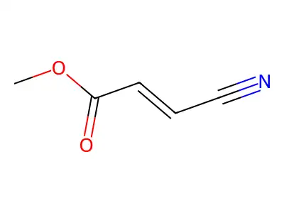 Methyl 3-cyano-acrylate structure