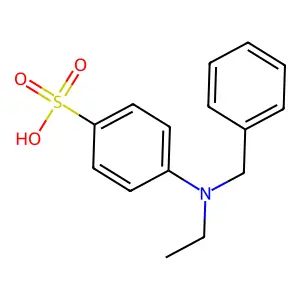 N-Benzyl-N-ethylsulfanilic acid structure
