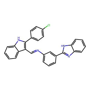C28-H19-Cl-N4 structure