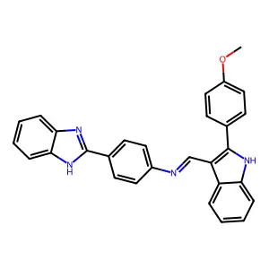 C29-H22-N4-O structure