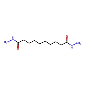 Decanedioic acid, 1,10-dihydrazide structure