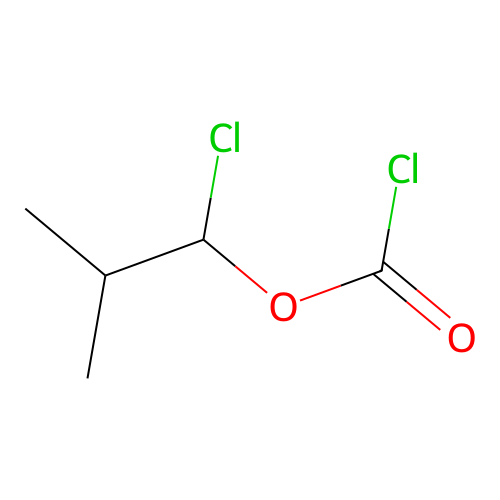 1-Chloro-2-Methylpropyl Chloroformate structure