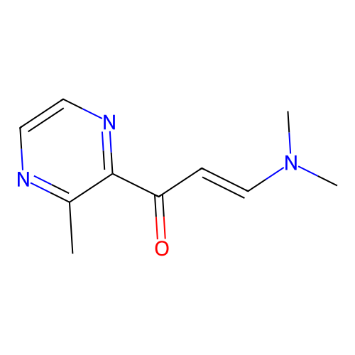 3-(Dimethylamino)-1-(3-methylpyrazin-2-yl)prop-2-en-1-one structure