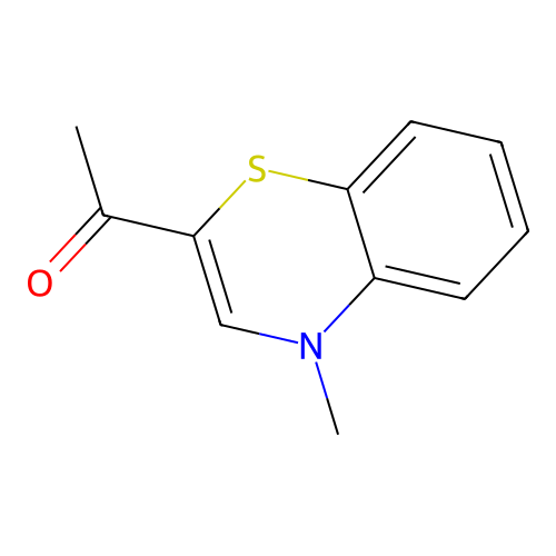 1-(4-Methyl-4H-1,4-benzothiazin-2-yl)ethan-1-one structure