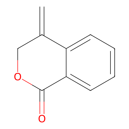 4-Methylene-3,4-dihydroisocoumarin structure