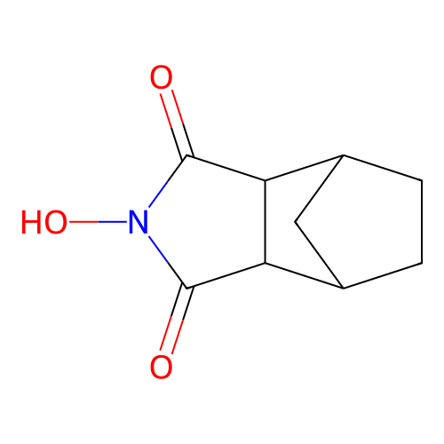 2-hydroxyhexahydro-1H-4,7-methanoisoindole-1,3(2H)-dione structure