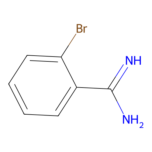 2-Bromo-benzamidine structure