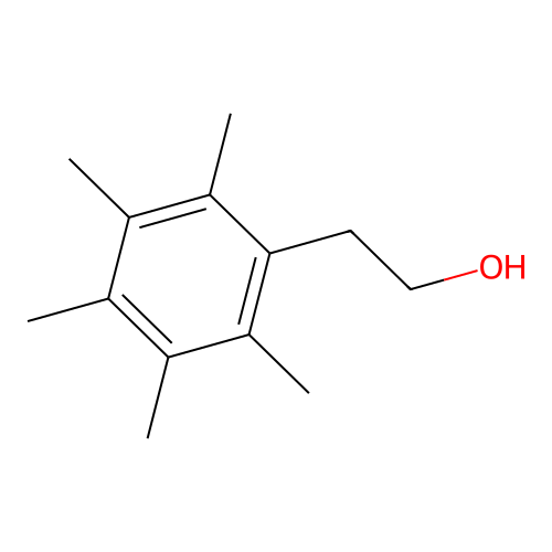 2-(2,3,4,5,6-Pentamethylphenyl)ethanol structure