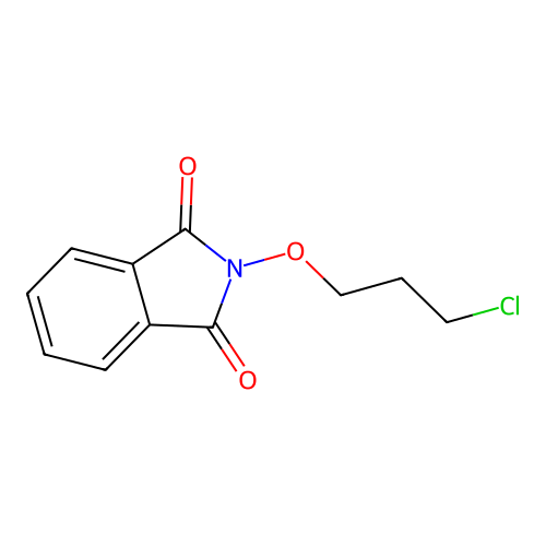 N-(3-Chloropropoxy)-phthalimide structure