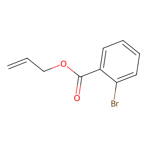 2-溴苯甲酸2-丙烯酯 structure