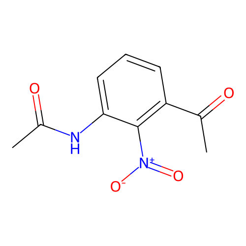 N-(3-乙酰基-2-硝基苯基)乙酰胺 structure