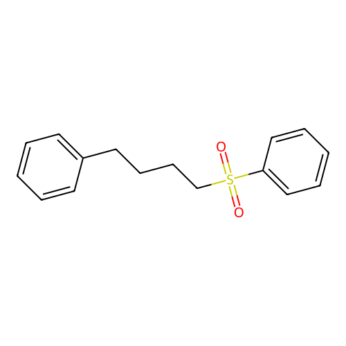 [4-(Benzenesulfonyl)butyl]benzene structure